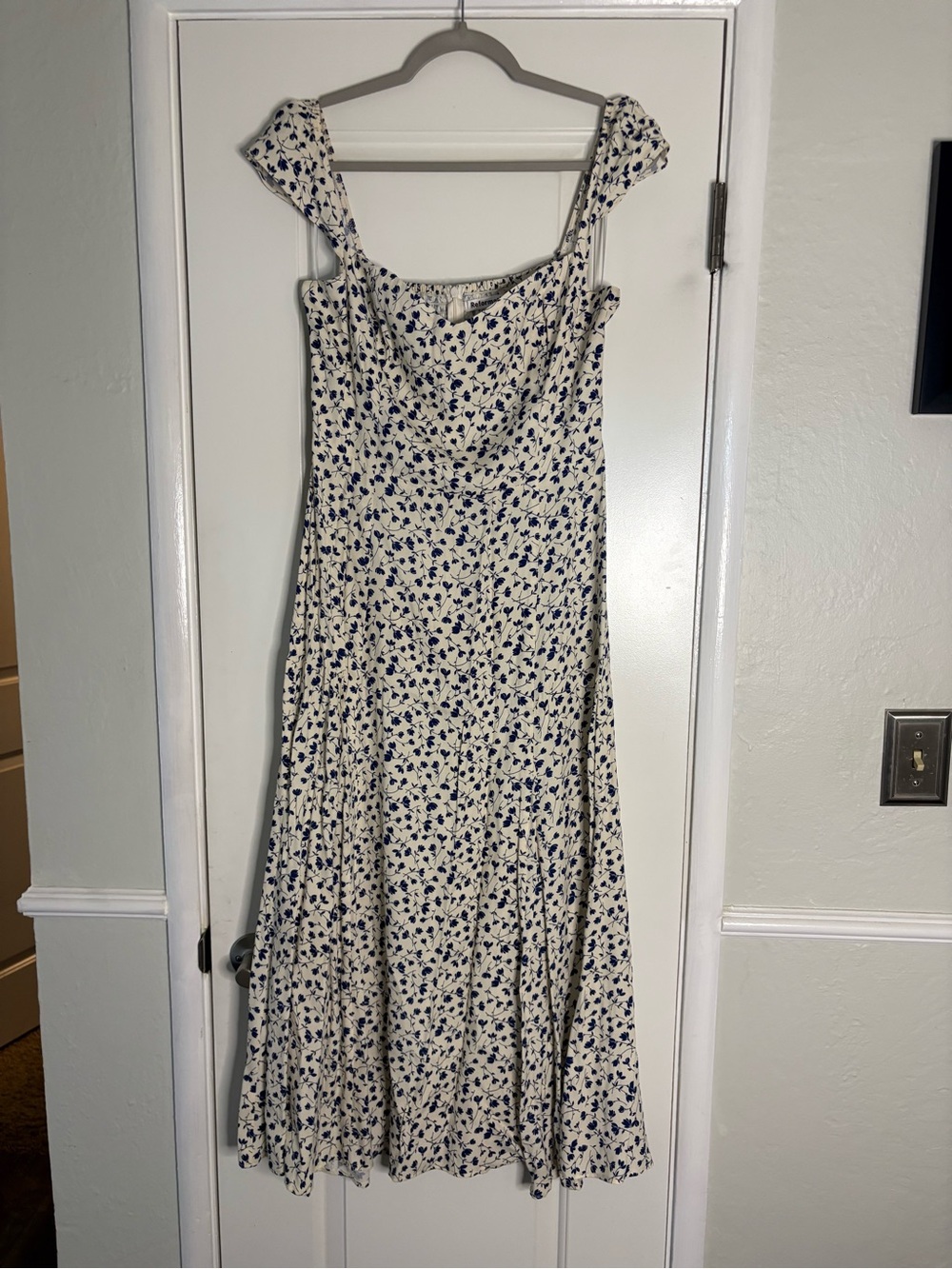 Reformation Bryson Midi Dress - Size 10 (worn once!)